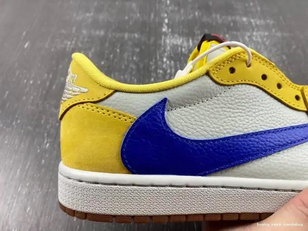 Cheap Husky OG Low Travis Canary 1 DZ4137-700 Air Jordan x Scott 0429